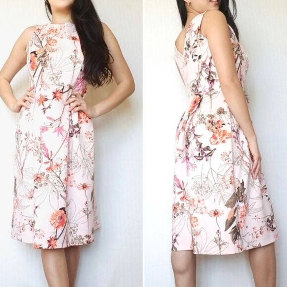 EnFocus Ponte Floral Dress - Picture 13 of 13